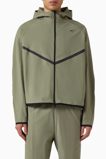 Tech Shori Knit Full-zip Windrunner Jacket