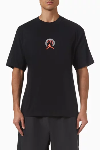 تي شيرت بطبعة قطن