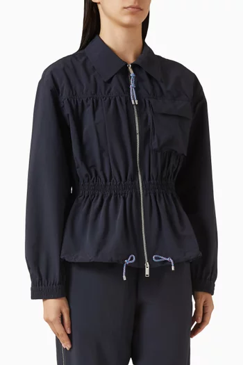 جاكيت بكشكش قماش مقاوم للتمزق