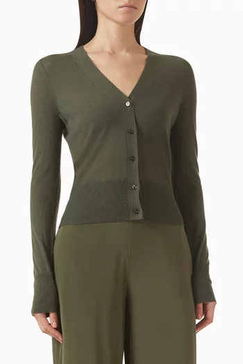 Cashair Cardigan in Cashmere