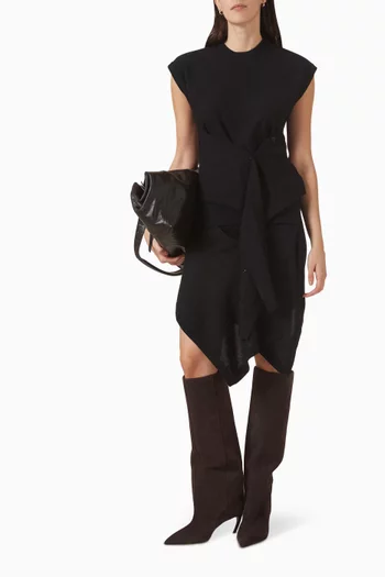 Buttoned Top in Merino Wool Blend