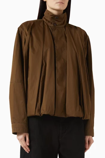 Soft Pleated Blouse in Cotton