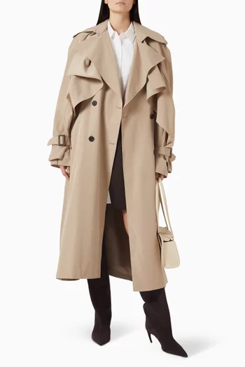 Caped Trench Coat