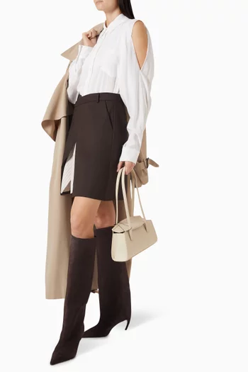 قميص بايا بأكتاف مكشوفة