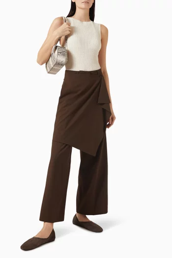 بلوزة رين بطبقة مزدوجة