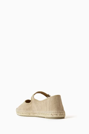 Padua Espadrille Flats in Canvas