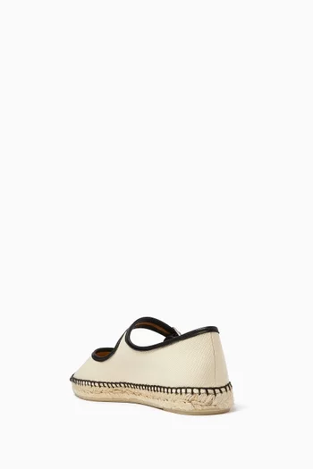 Padua Espadrille Flats in Canvas