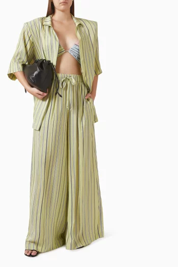 قميص كاندي بنقشة مخططة