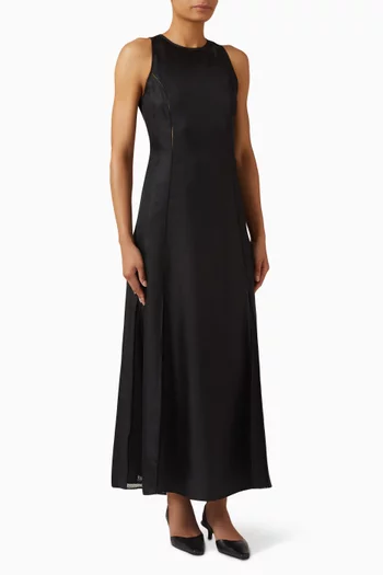 فستان إيراكا حرير تويل