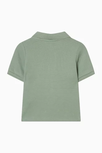 تي شيرت بولو بشعار الماركة