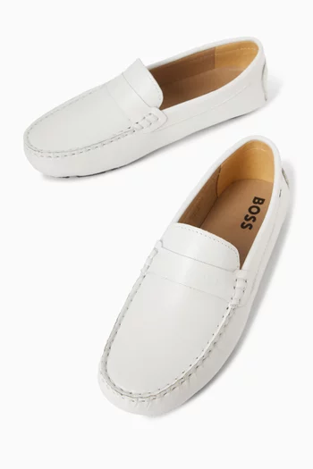 Logo Slip-on Loafers