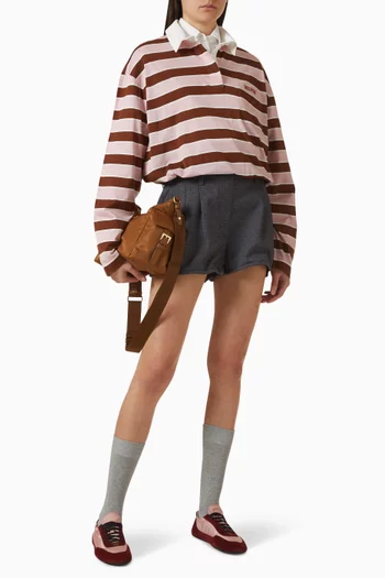 تي شيرت بايادير بنقشة مخططة قطن ليسل