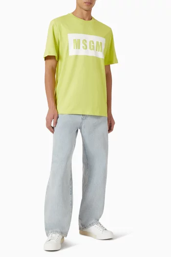 Logo-print T-shirt in Cotton