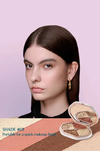 01 Eastern Beasts Sculpting Makeup Palette (Ode To Embroidery), 10.8g