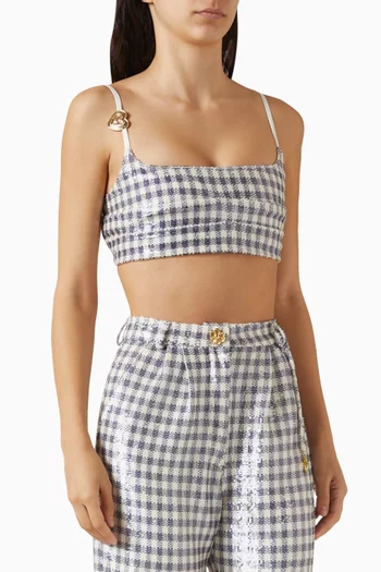 حمالة صدر اودري مطرزة بالترتر