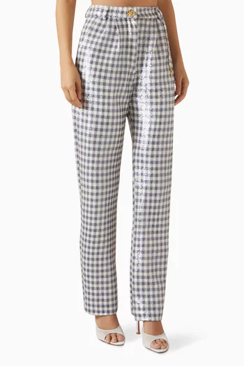 Eclipse Sequin-embellished Pants