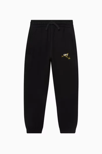 Diag Splat Sweatpants in Cotton
