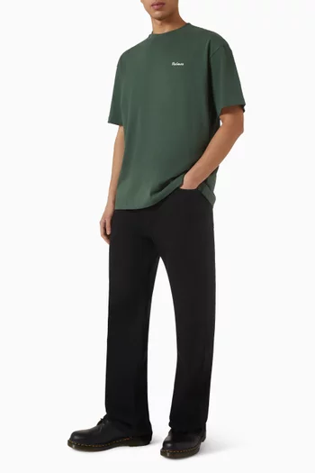 Logo Stitch T-shirt in Cotton