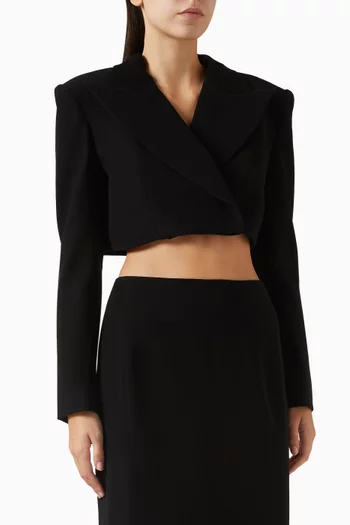 Cropped Blazer