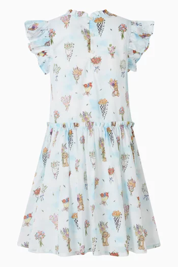 فستان بطبعة دب