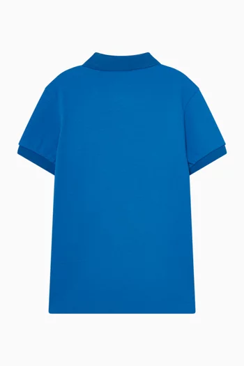 تي شيرت بولو بشعار الماركة