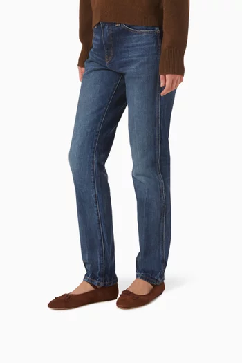 Leonie Ballerina Flats in Suede