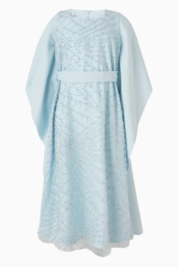 Embellished Kaftan Maxi Dress