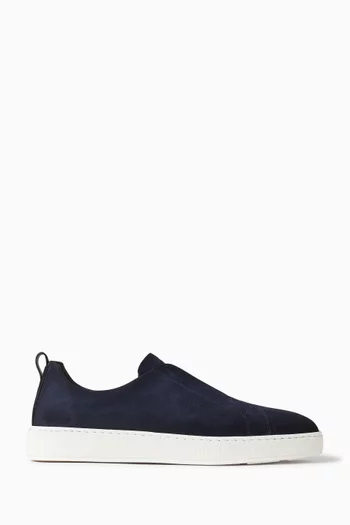 Victory Slip-on Sneakers in Suede