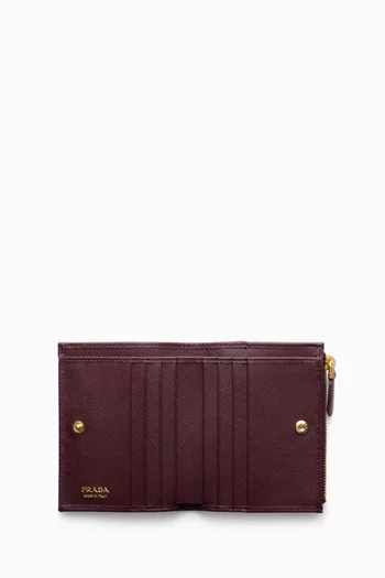 Small Wallet in Saffiano Leather