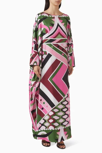 فستان طويل بنقشة فيفارا كابسول