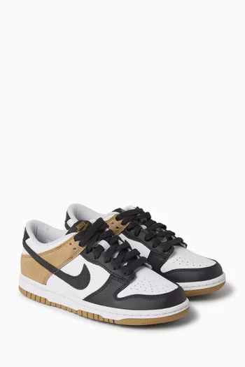 Dunk Low Sneakers in Leather