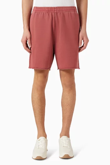 Garment-dyed Terry Shorts in Cotton