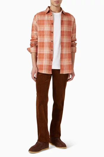 T-shirt in Peached Cotton