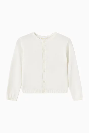 Button-up Knit Cardigan