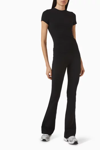 بنطال يوغا قطن ناعم