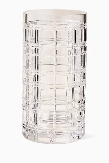 مزهرية هدسون متوسطة الحجم بنقشة مربعات