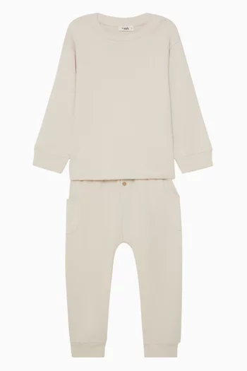 2-piece Tracksuit in Organic Cotton