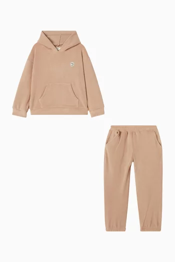 Hooded Fleece Two Piece Set