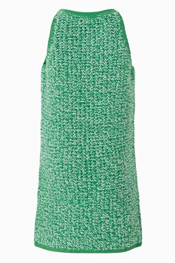 All-over Print Mouline Dress