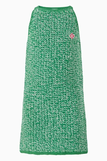 All-over Print Mouline Dress