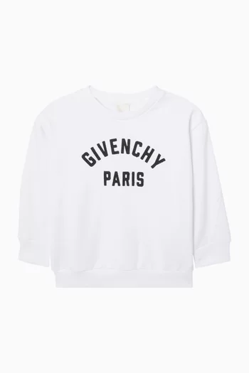 Logo Sweatshirt in Cotton
