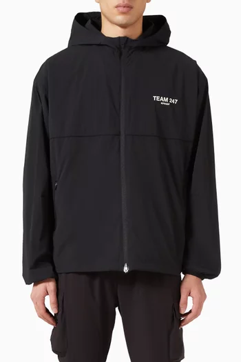 Team 247 Track Jacket in Nylon
