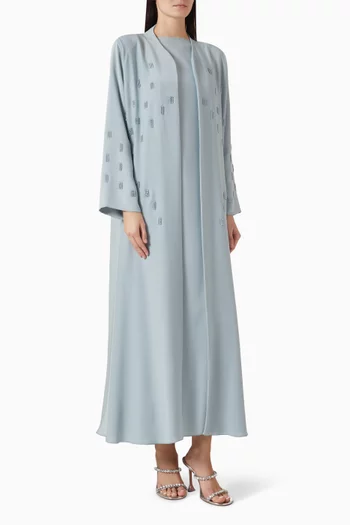 3-piece Embellished Abaya Set