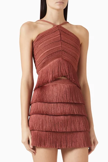 بلوزة آمبر بشرّابات باتبو × كاميلا كويلو