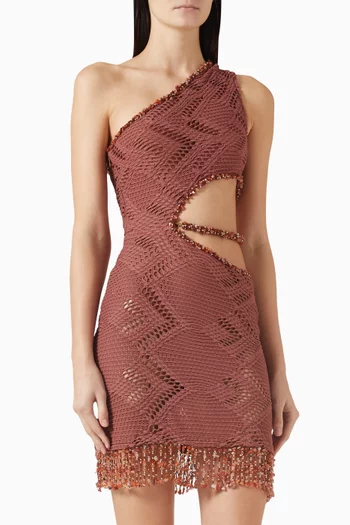 فستان مطرز بالخرز باتبو × كاميلا كويلو