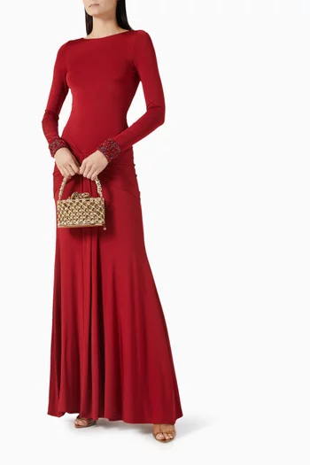 فستان سهرة انتينسيتي جيرسيه