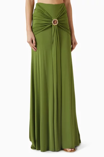 تنورة انتينسيتي طويلة جيرسيه