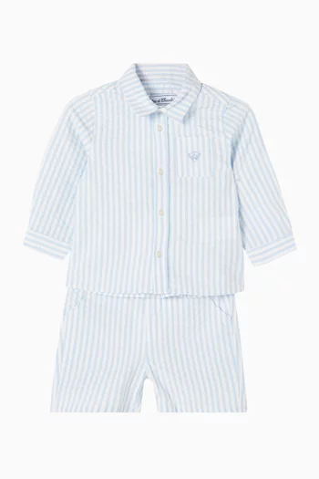 Striped Buttoned Shirt