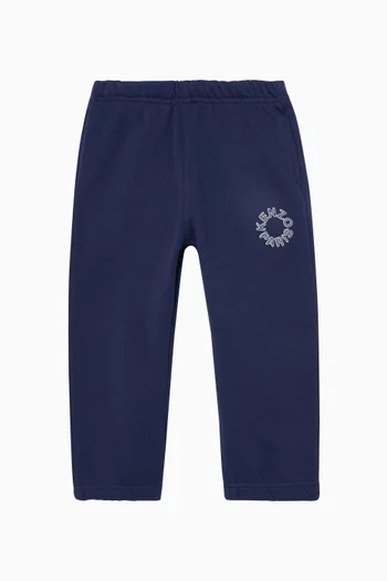 Logo Jogging Pants in French Terry
