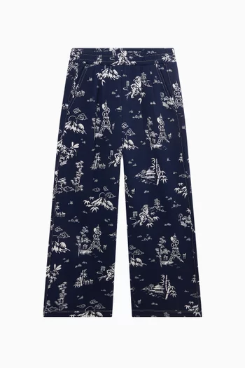 Relaxed Printed Sweatpants